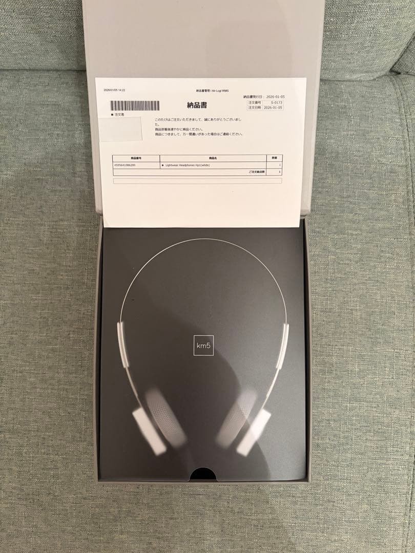 [Unused] km5 wireless headphones Hp1