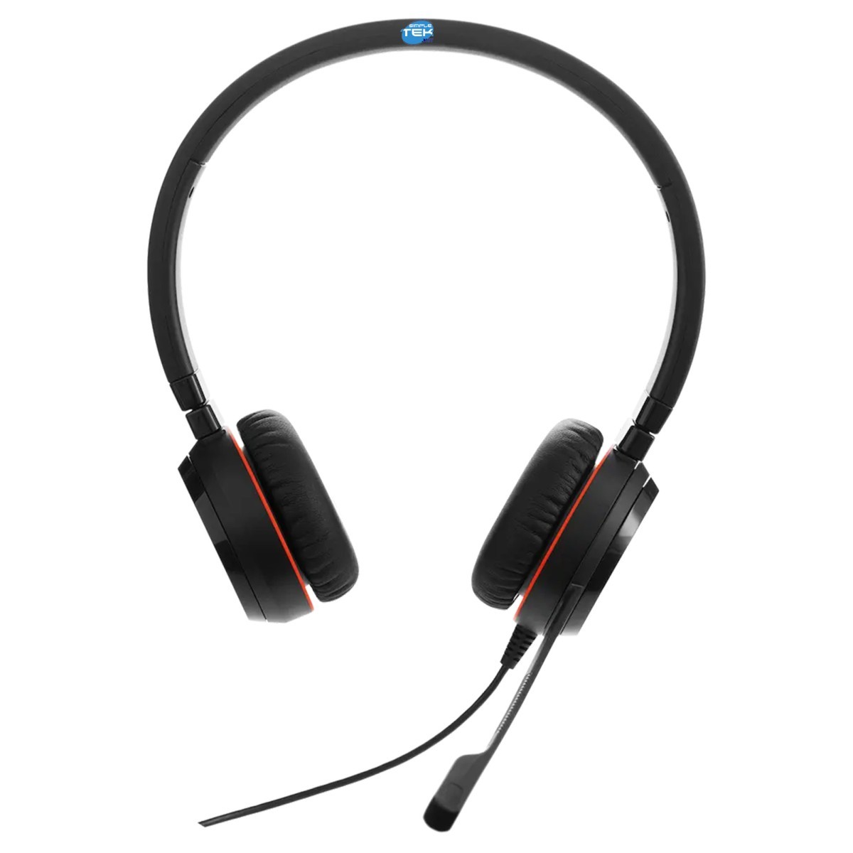 Jabra Evolve 30 Ii Duo Voip Headphones With 3.5mm Wired Jack Cable_