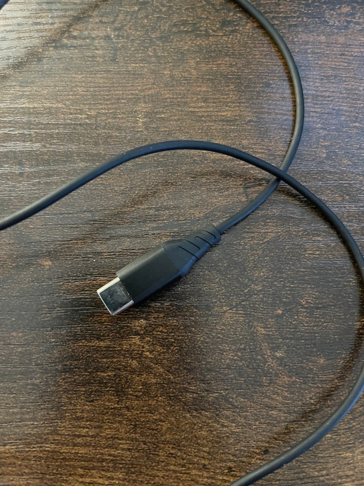 Unbranded Black and Silver In-Ear Earbud Headphones with USB-C Port