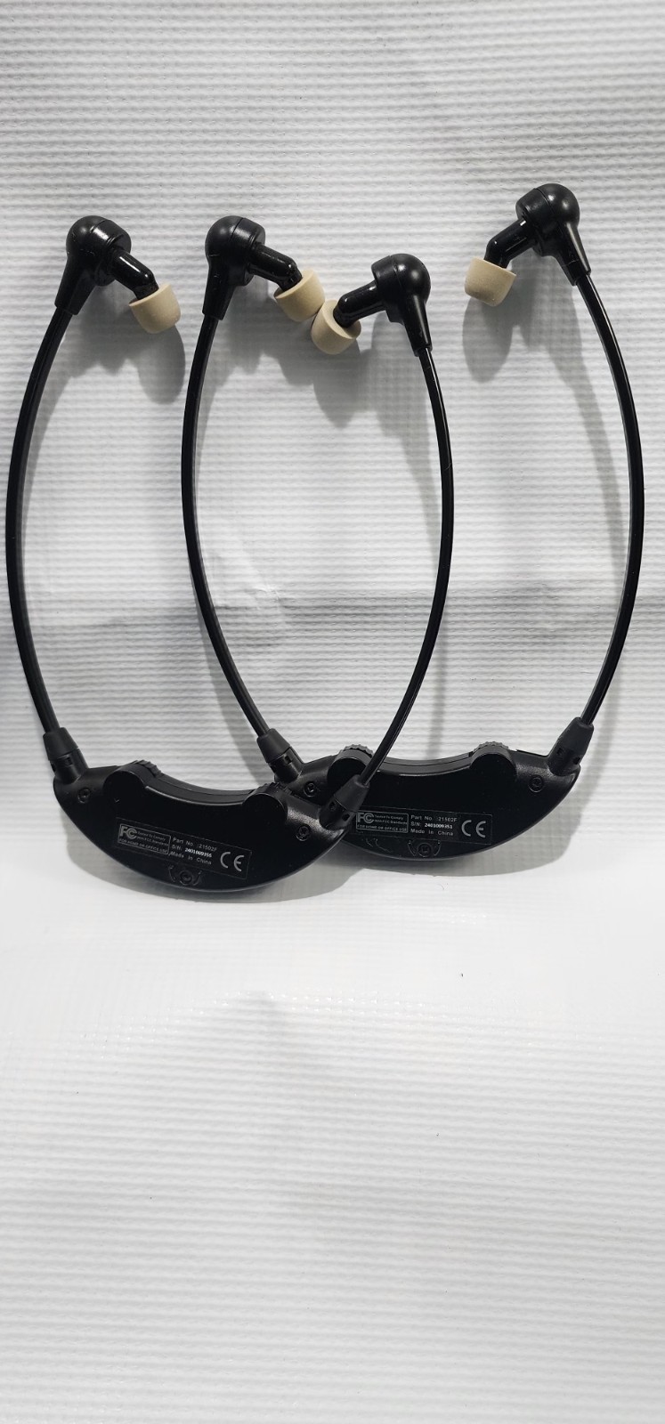 TV Ears 11841 Wireless Dual Digital Headphones – Black