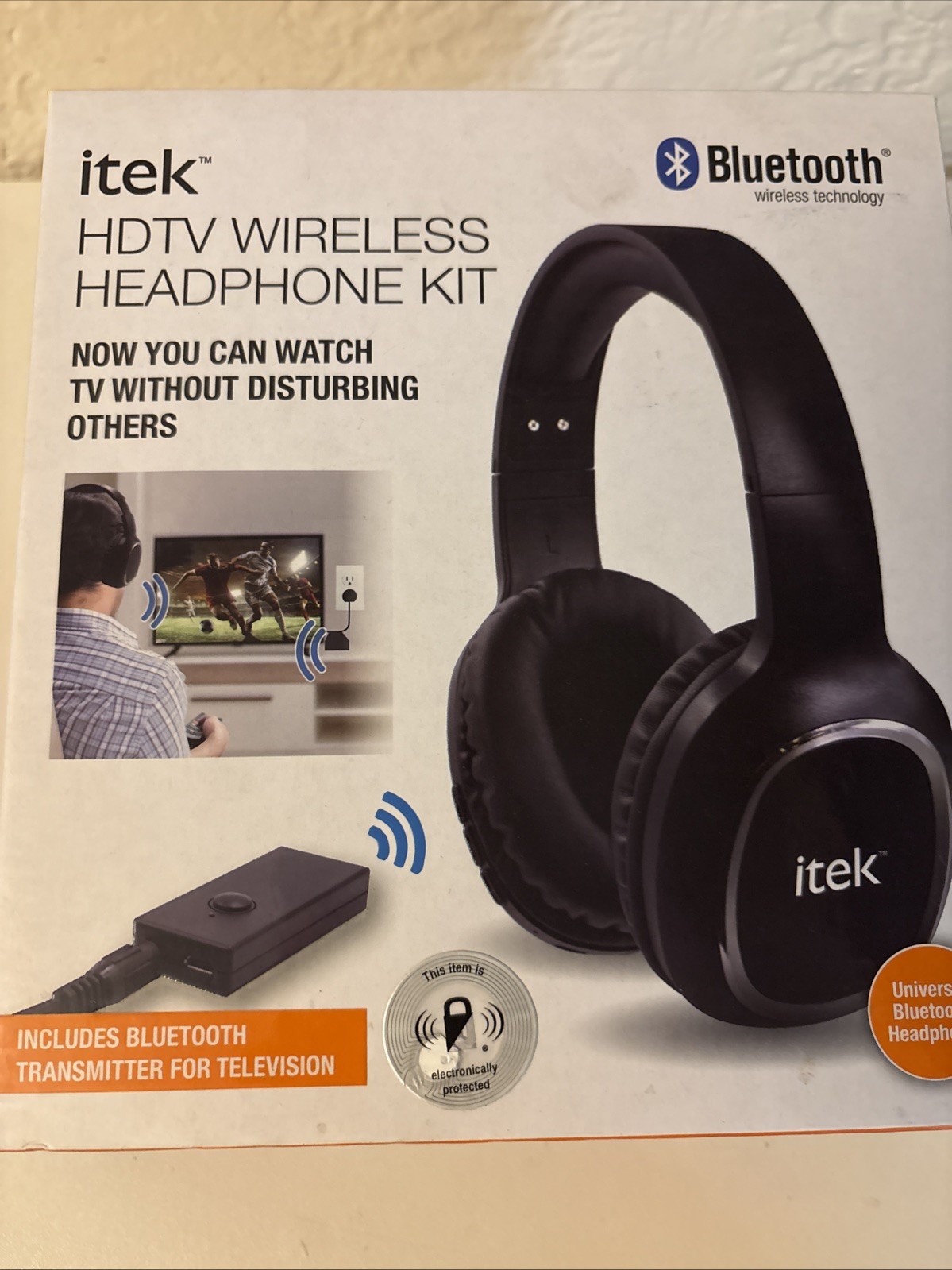 itek: HDTV Wireless Headphone Kit (New in Box) Bluetooth Personal Listening. New
