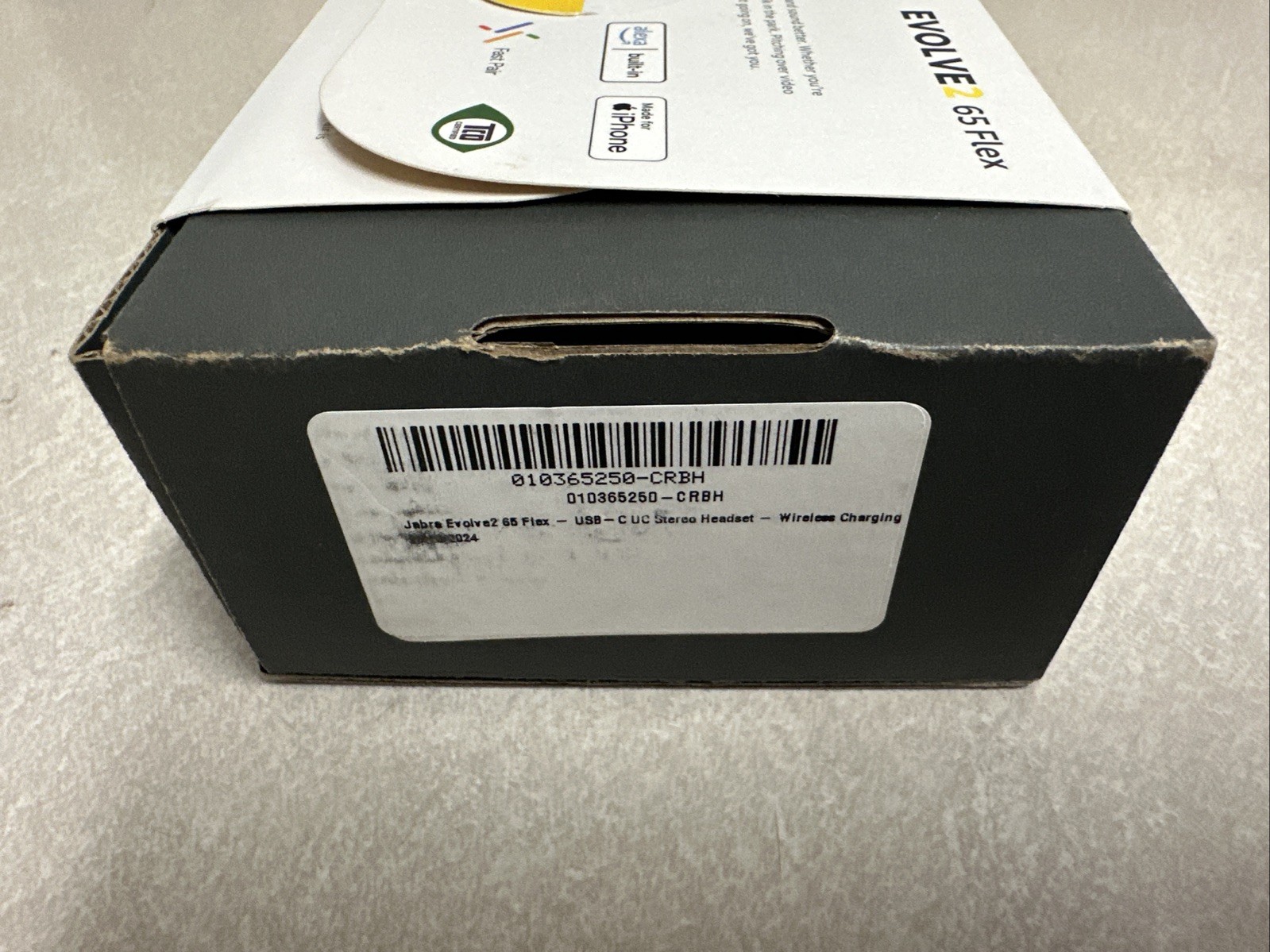 NEW Jabra Evolve2 65 Flex with Jabra Link 380c UC Adapter