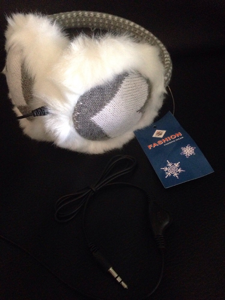 New Faux Fur Earmuffs Winter Headphones