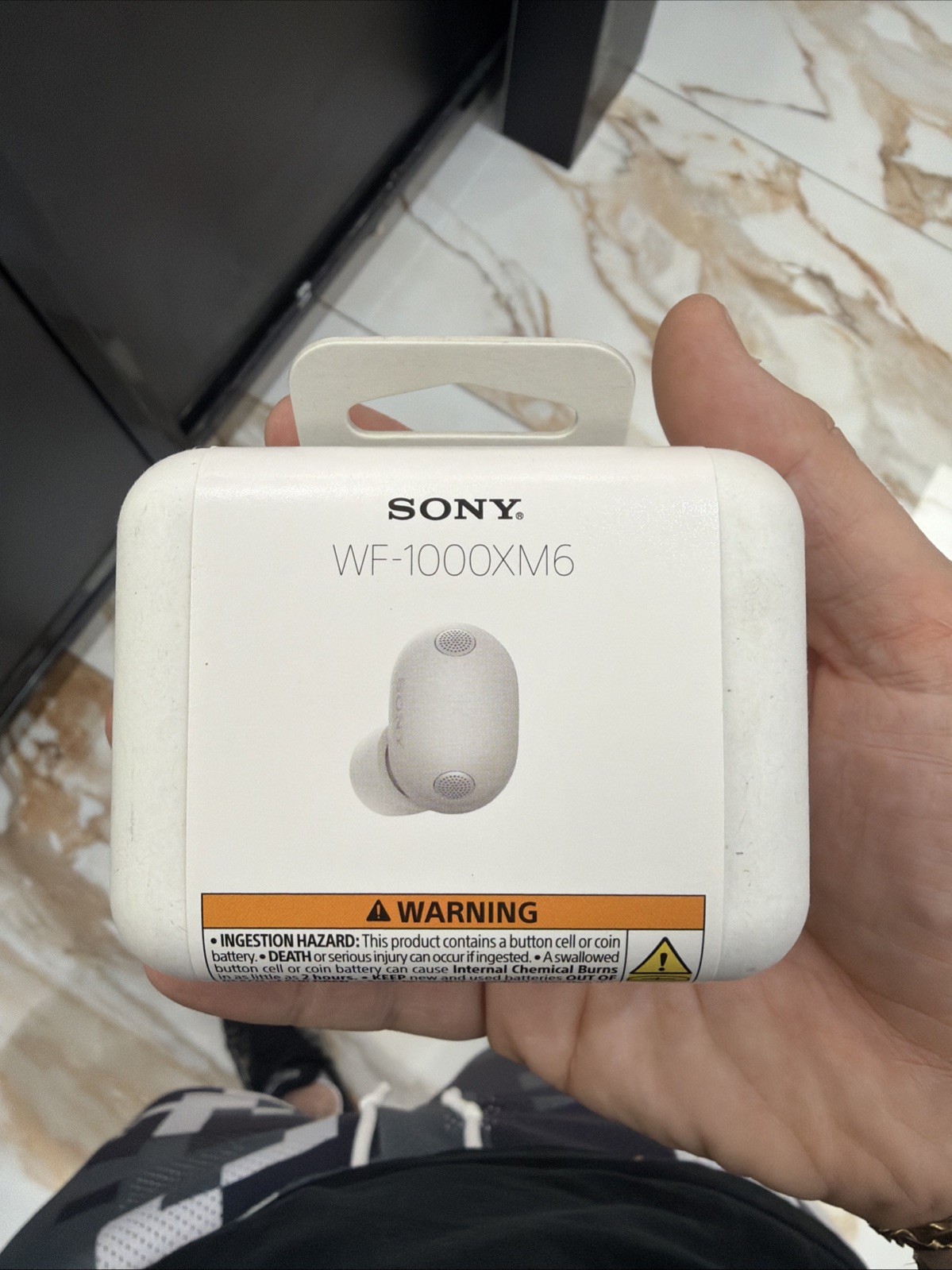 New Sony WF-1000XM6/S Truly Wireless Noise Cancelling Earbuds – Platinum Silver