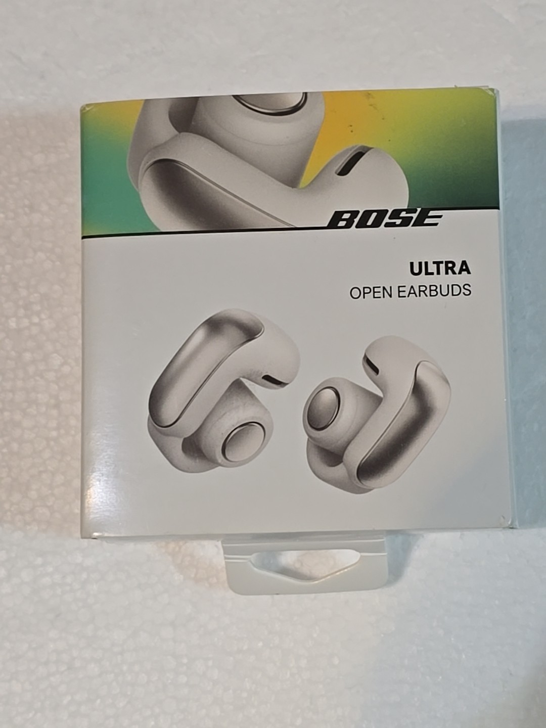 BOSE ULTRA OPEN EARBUDS WHITE SMOKE-new open box