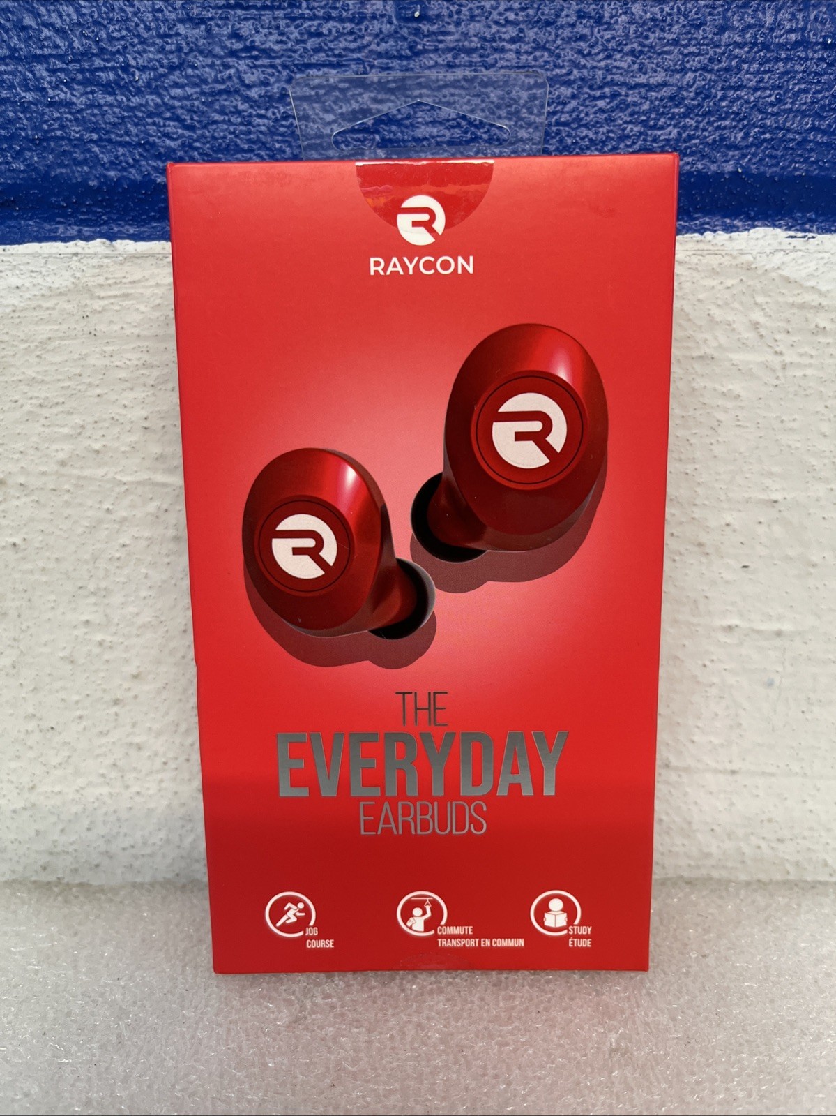 Raycon E25 Everyday Earbuds Wireless Bluetooth In Red New Factory Sealed