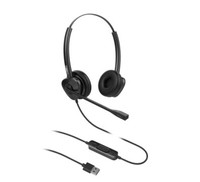 Fanvil HT302-U Wired Office 20 20000Hz 95g Earphone Black Hz-20KHz 117±3
