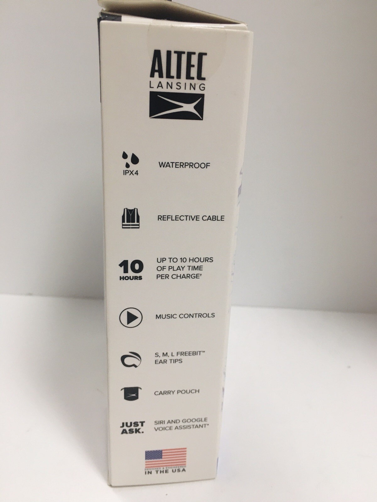 ALTEC LANSING waterproof sport bluetooth earphone upto 10 Hours play time