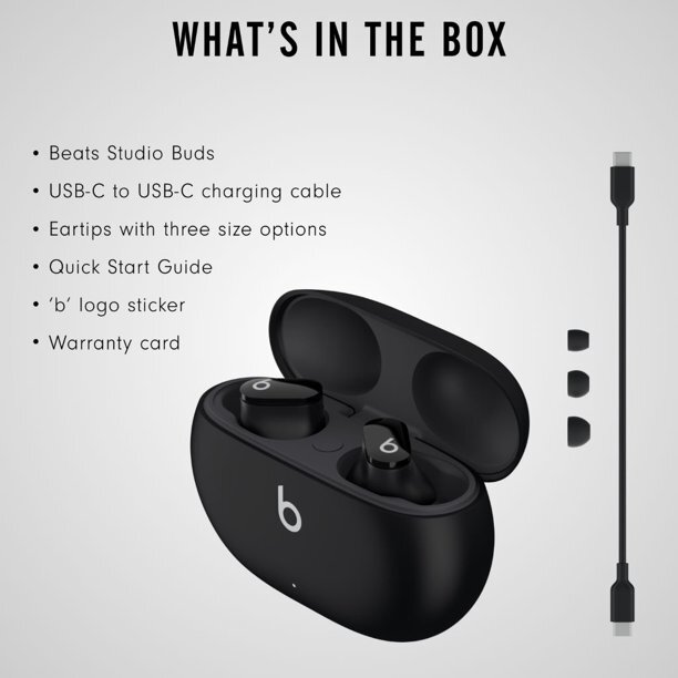Beats Studio Buds – True Wireless Noise Cancelling Earphones