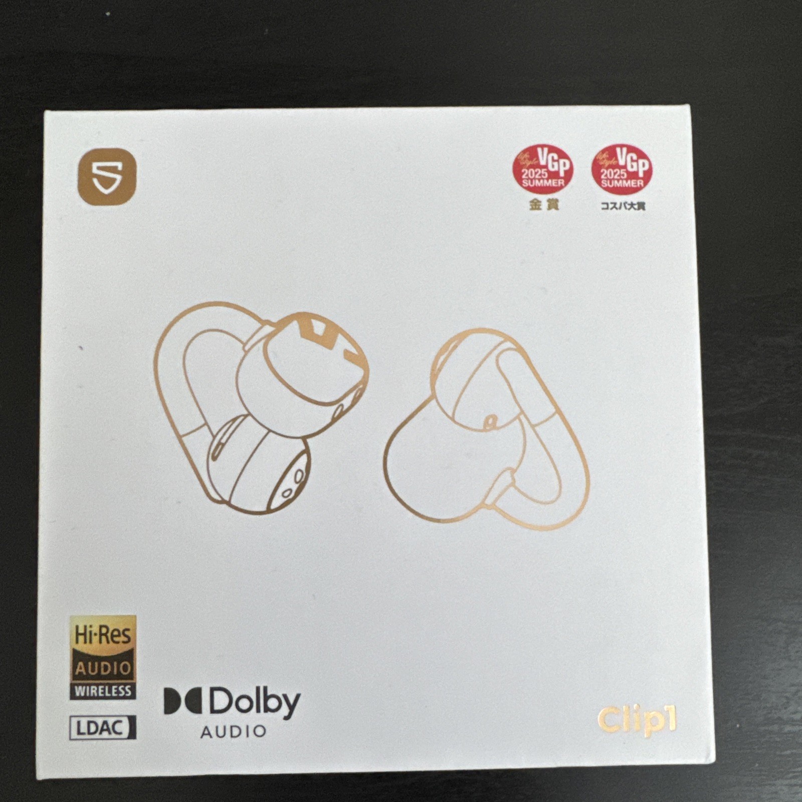 SoundPEATS Clip1 Wireless Open-Ear Earbuds Hi-Res LDAC, With dolby