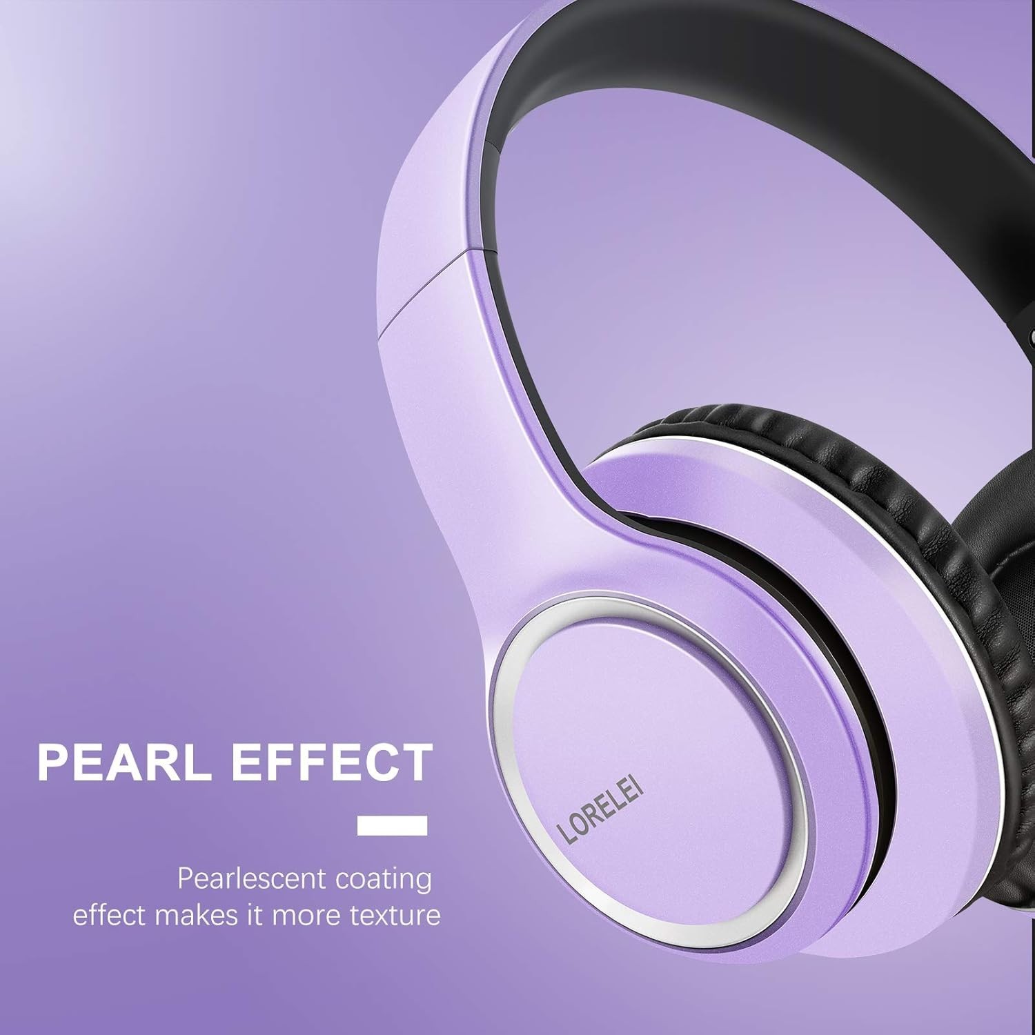 X8 Foldable Headphones for Smartphone & Tablet – Dark Purple