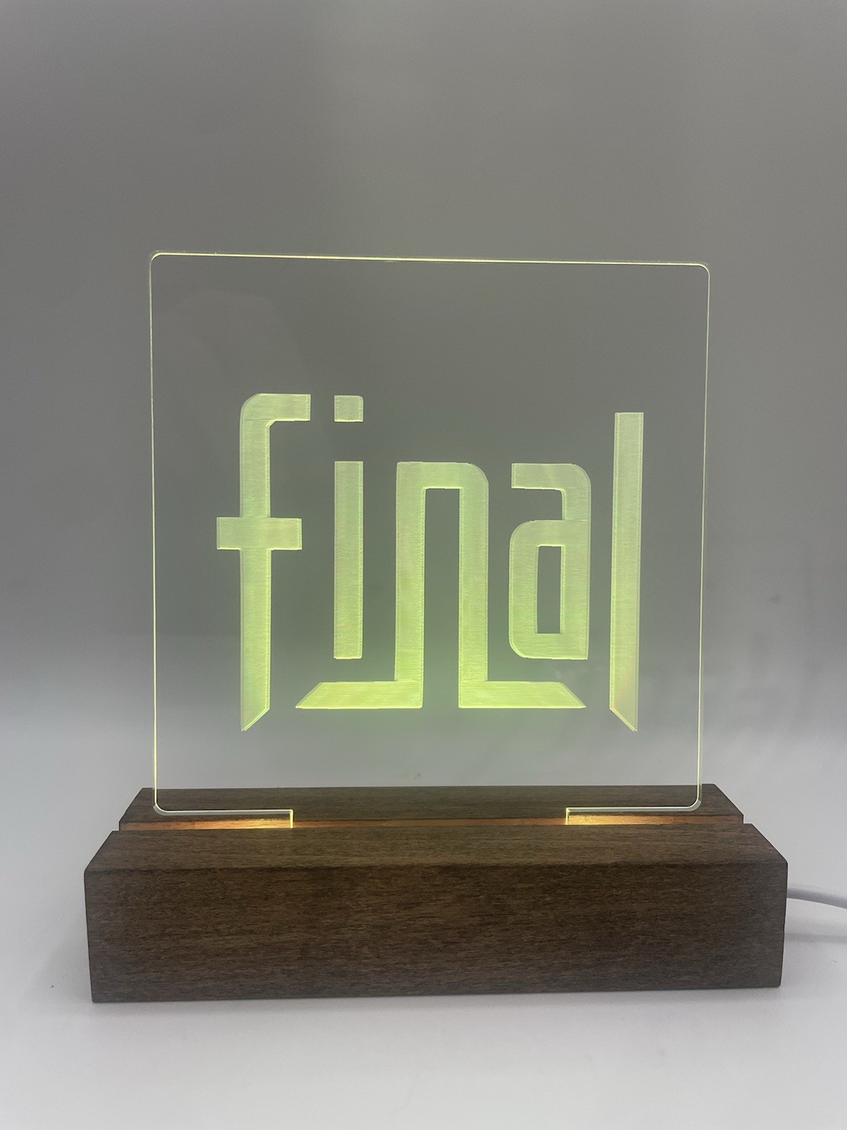 New – FINAL AUDIO LED Sign