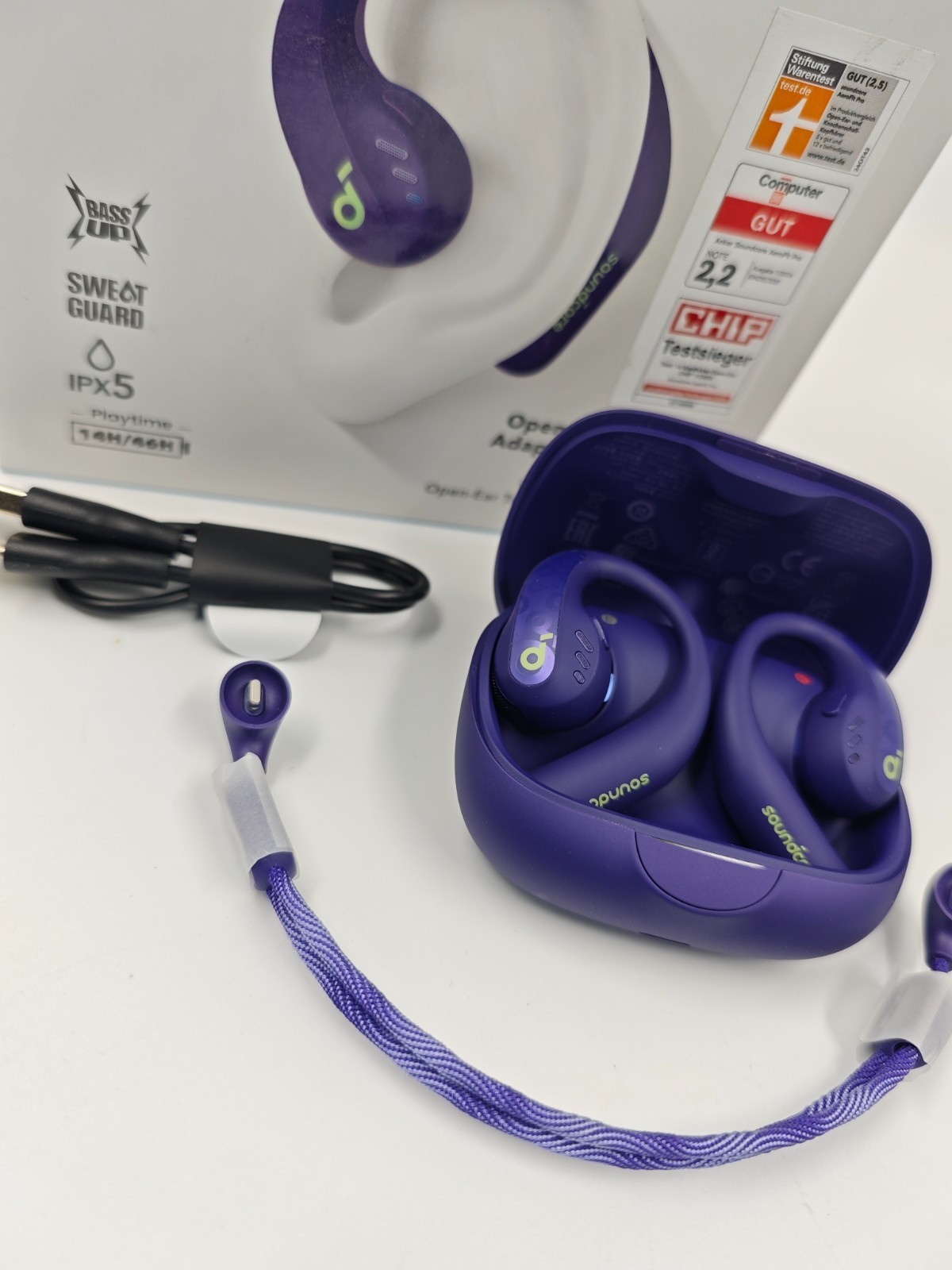 Soundcore by Anker AeroFit Pro Headphones – Used
