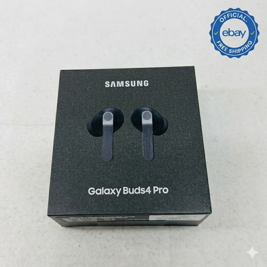 New Samsung Galaxy Buds 4 Pro SM-R640 Wireless Bluetooth Earbuds (Sealed).