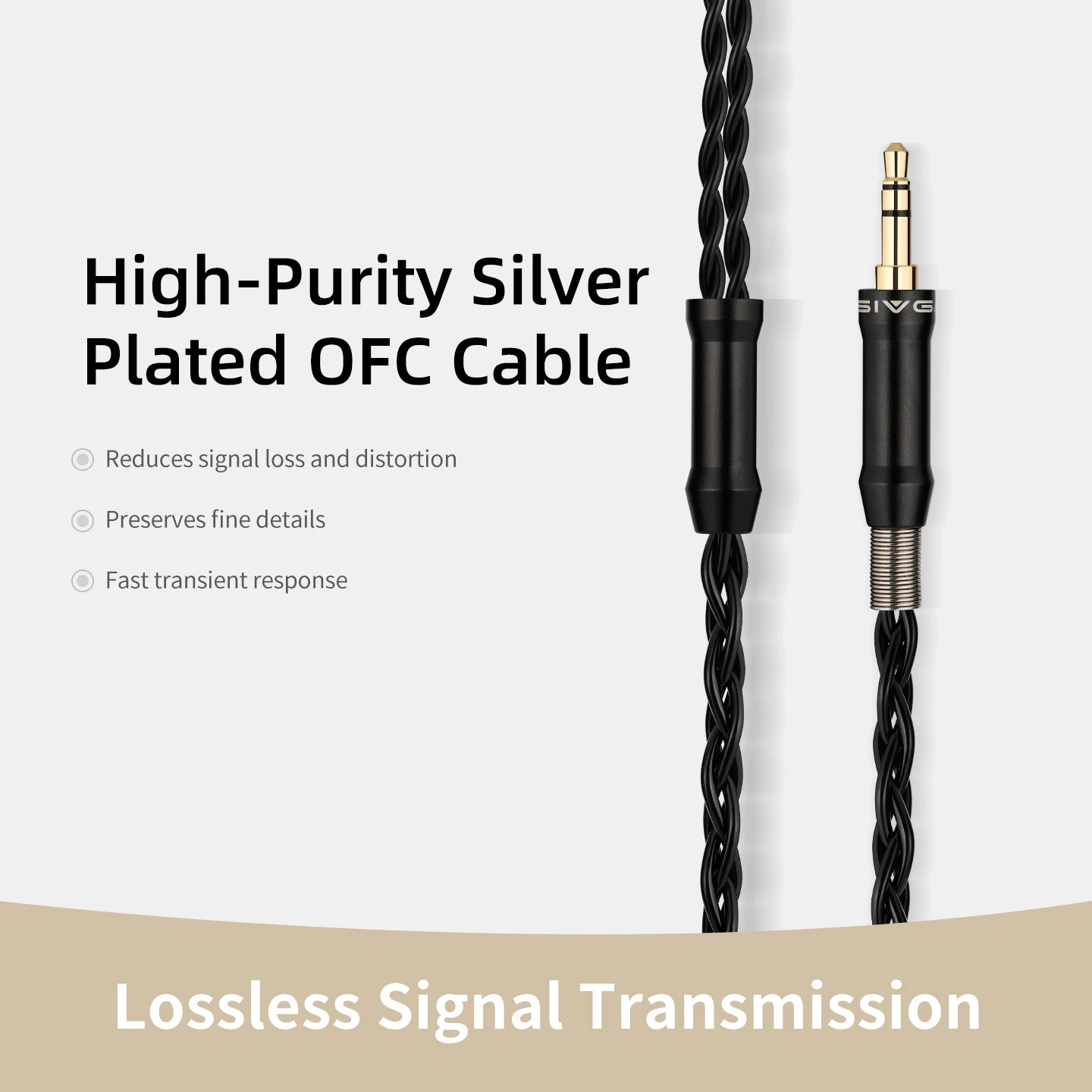 SIVGA M300 HiFi Wired Earbuds 15.4mm Dynamic Driver Ebony Wood In-Ear Headphones
