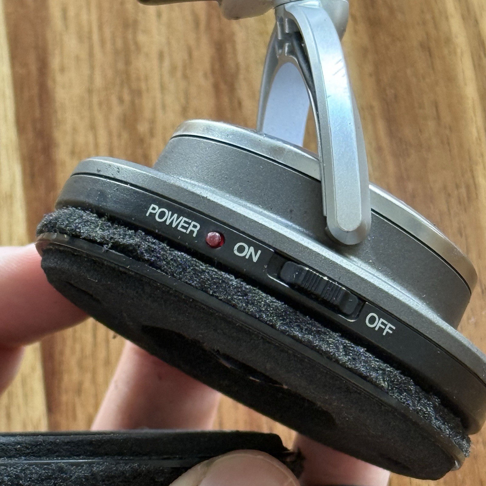 VTG Sony MDR-NC6 Noise Canceling Headphones Wired Noise Canceling Silver READ