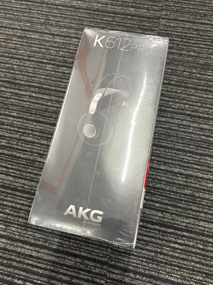 AKG K612 Black Gold Headphones Studio Monitor Open Back Box Used