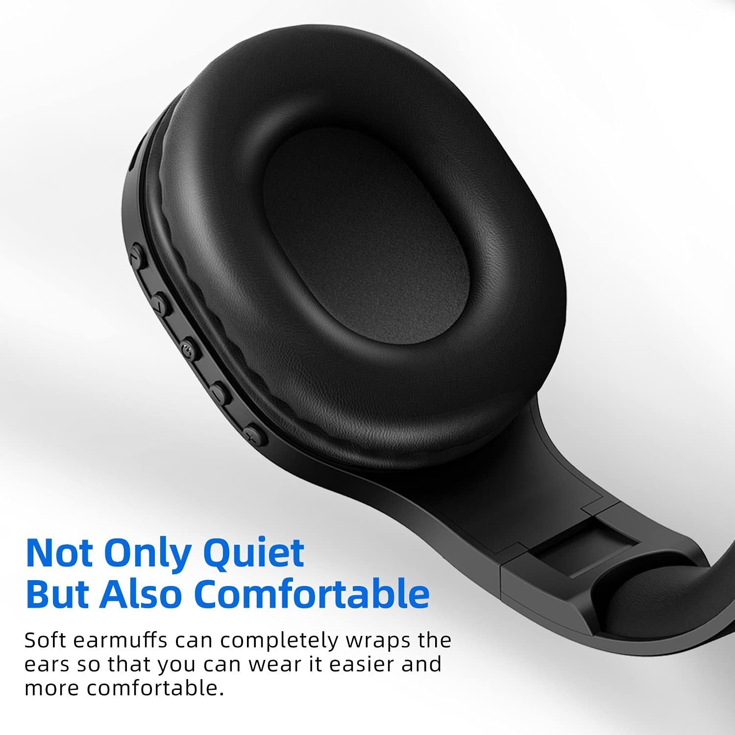 Rechargeable Bluetooth 5.0 Headset with FM Radio – Perfect for Active Lifestyles