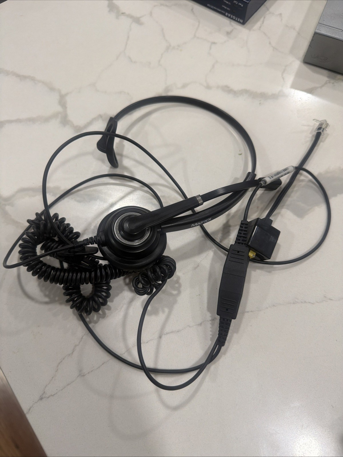 MAIRDI Cell Phone Headset with Microphone Noise Canceling, PC Laptop Headset