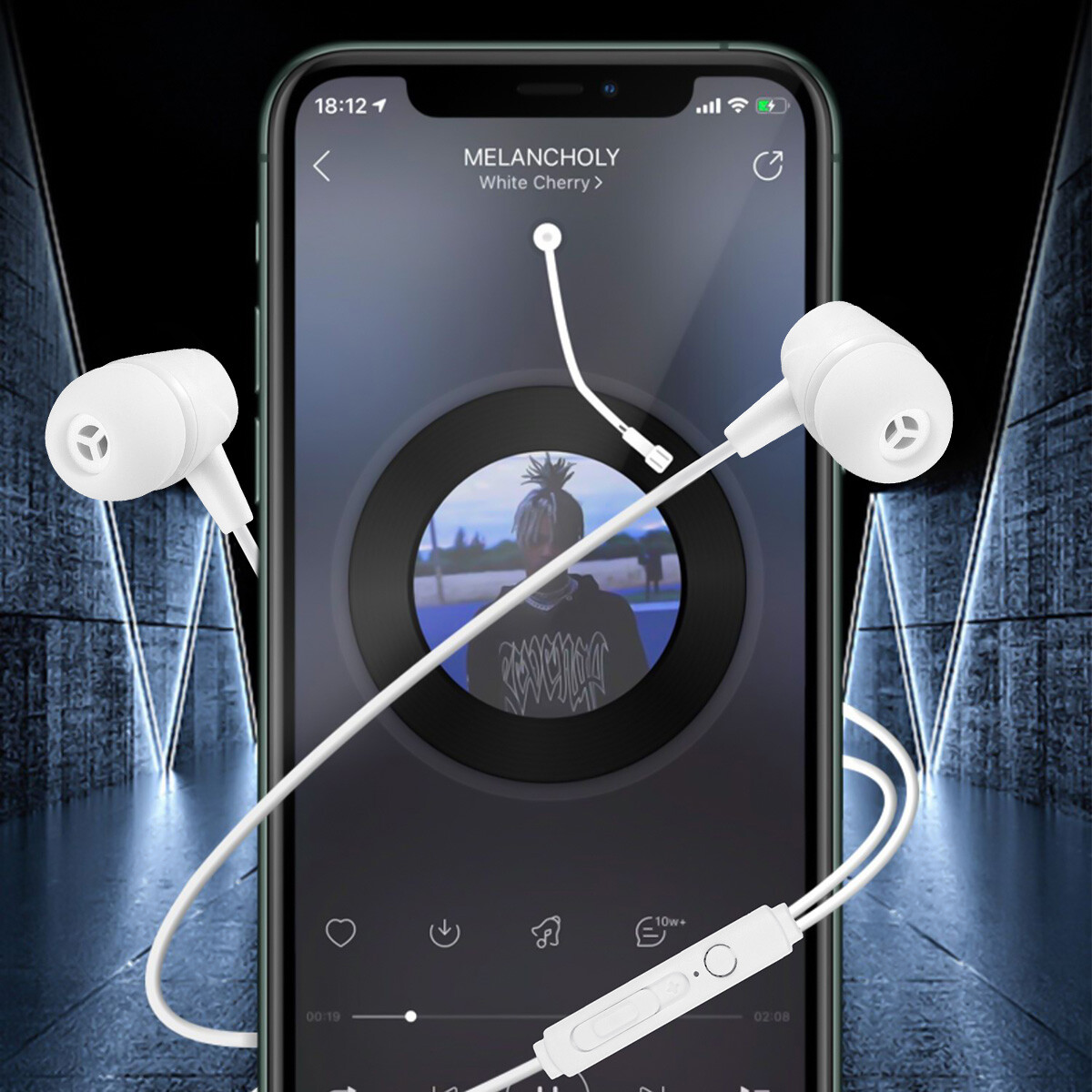 5 Pack USB Type-C Wired Headphones In-ear Headset Earphones w/Mic Universal New