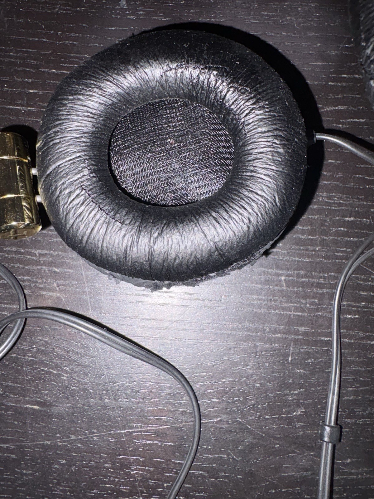 Zumreed Mirror On-Ear Wired Headphones 3.5mm Gold/Black Stereo Adjustable