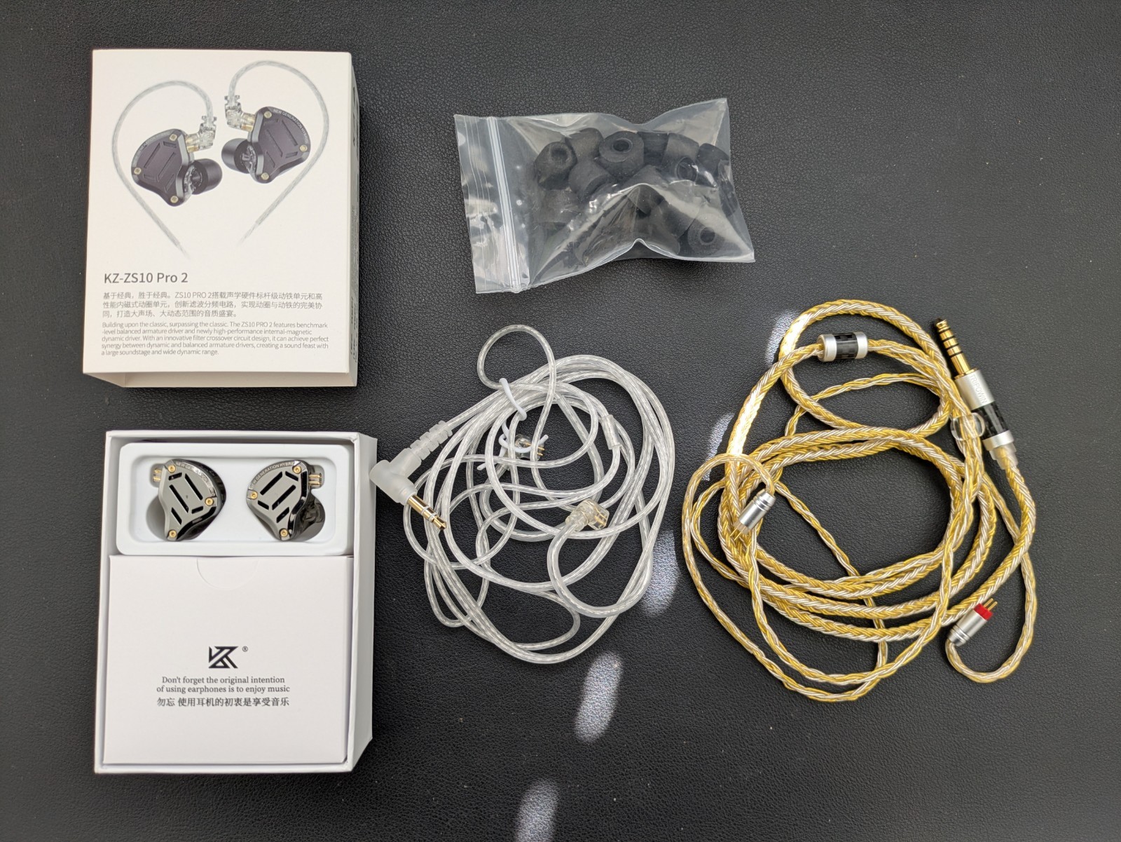 KZ ZS10 Pro 2 IEM – With Extras!