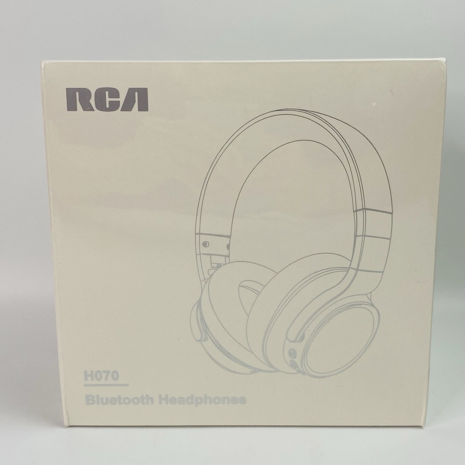 RCA H070 Bluetooth Headphones Active Noise Cancelling Black 30 Hours NEW SEALED