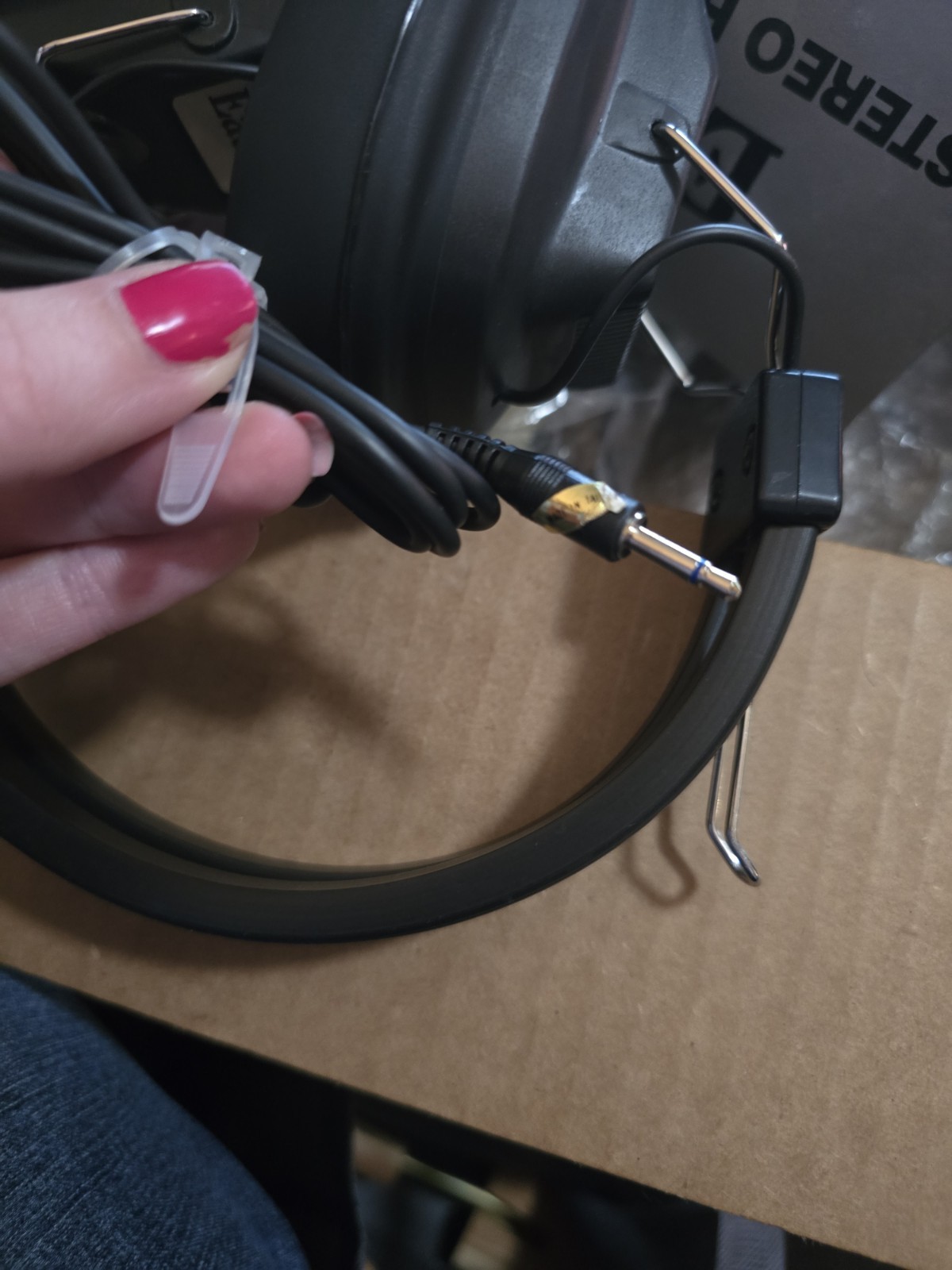 Vintage Headphones By Eaton Warner Over The Ear Headphones New DJ Gear