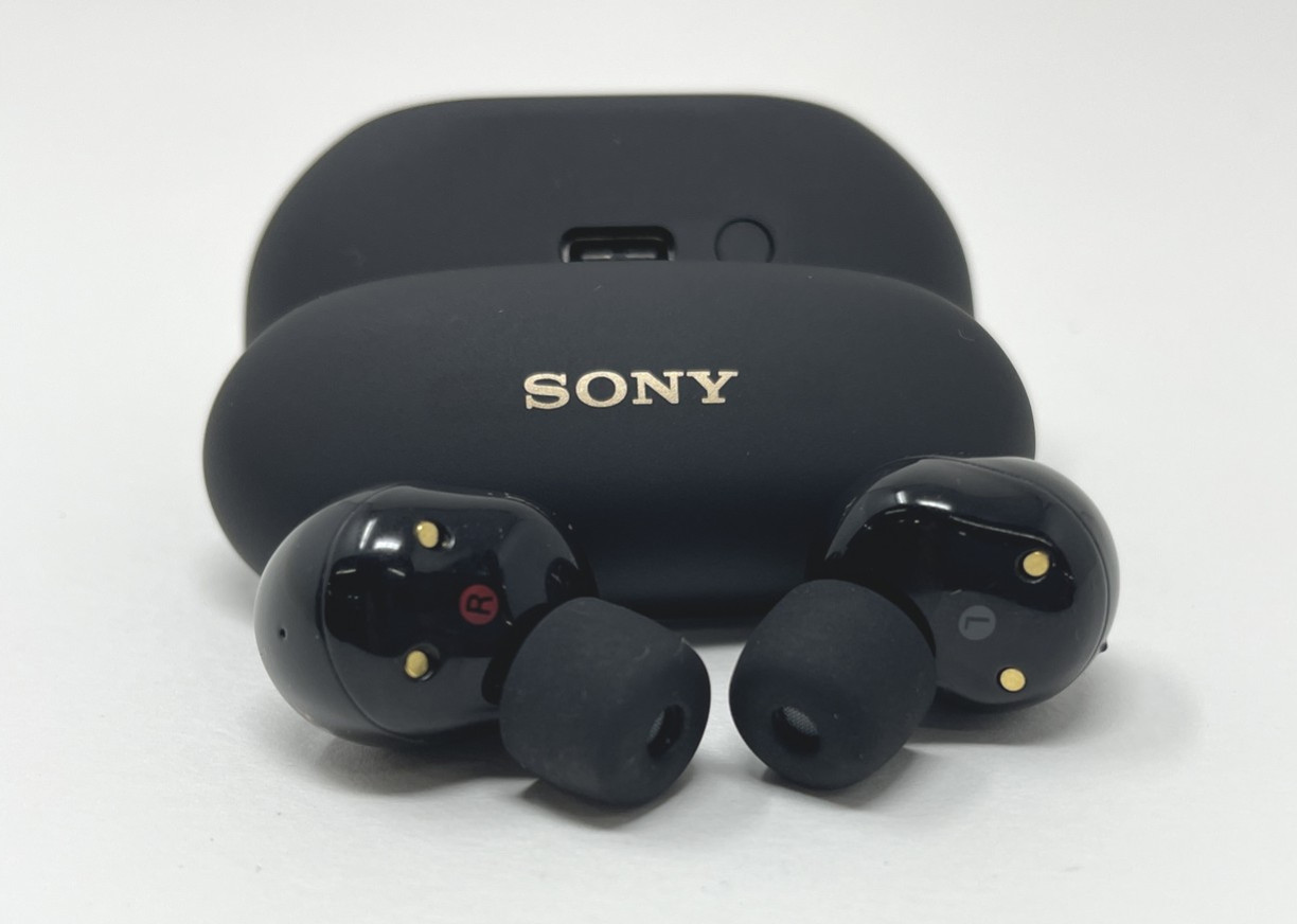 Sony WF-1000XM5 The Best Truly Wireless Noise Canceling Earbuds Black Very Good