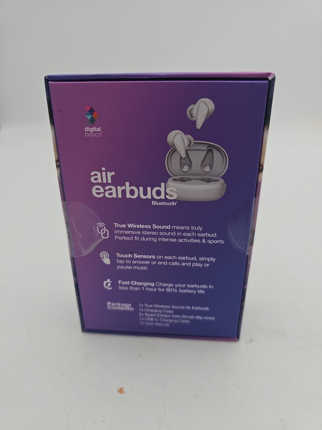 Digital Basics Air Earbuds Bluetooth Wireless Earphones Brand New Factory Sealed