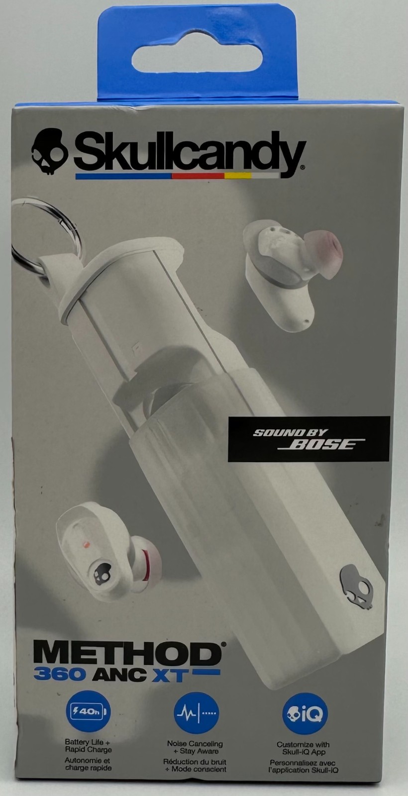 Skullcandy Method 360 ANC True Wireless Noise-Canceling Earbuds – Bone