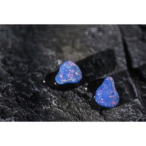 LINSOUL THIEAUDIO HYPE 4 Hybrid In-Ear Monitor IEM Earbuds 4BA+2DD Hi-Fi Blue