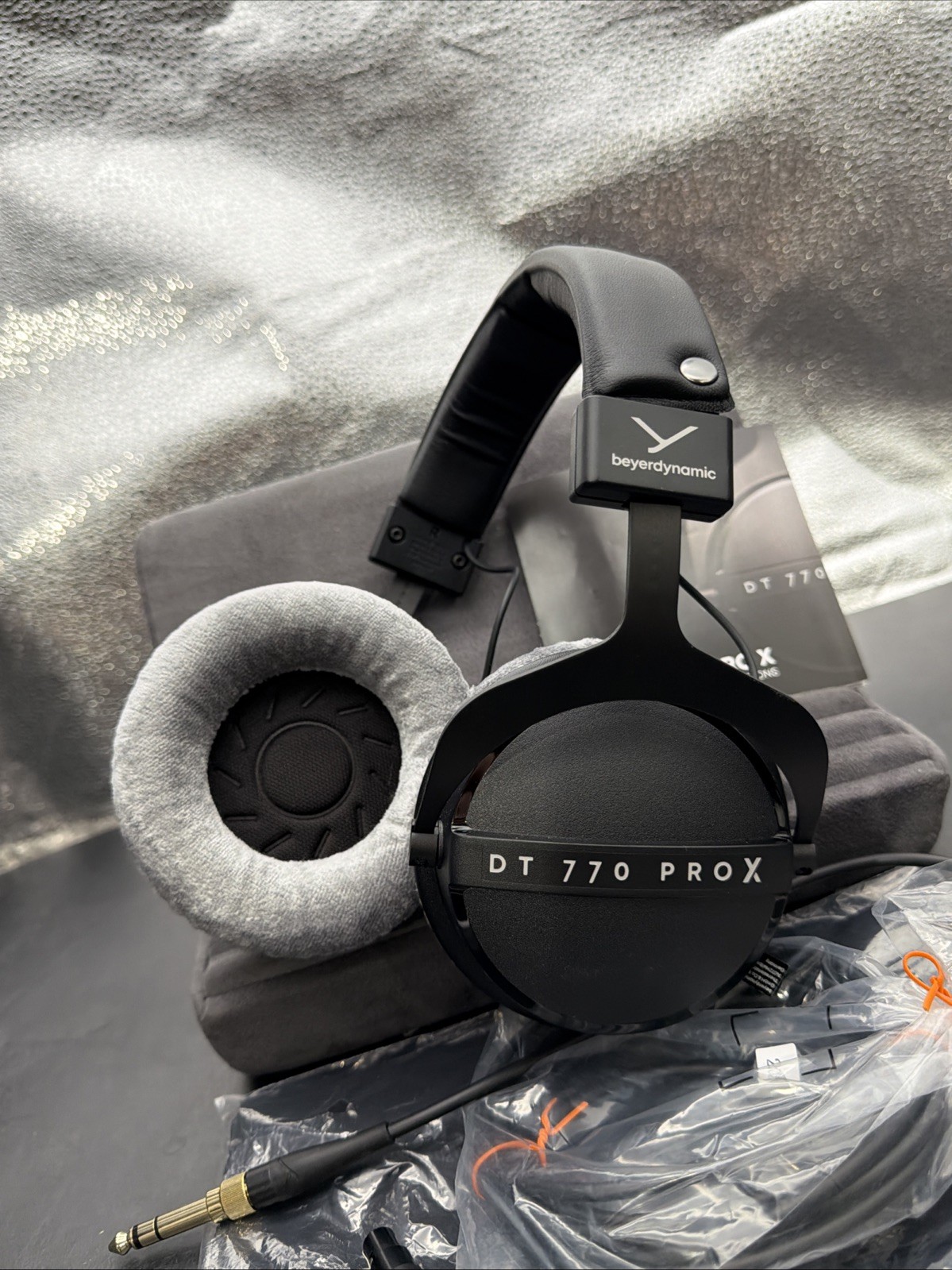 Beyerdynamic DT 770 PRO X Closed Back Wired Studio Headphones -Black/Grey