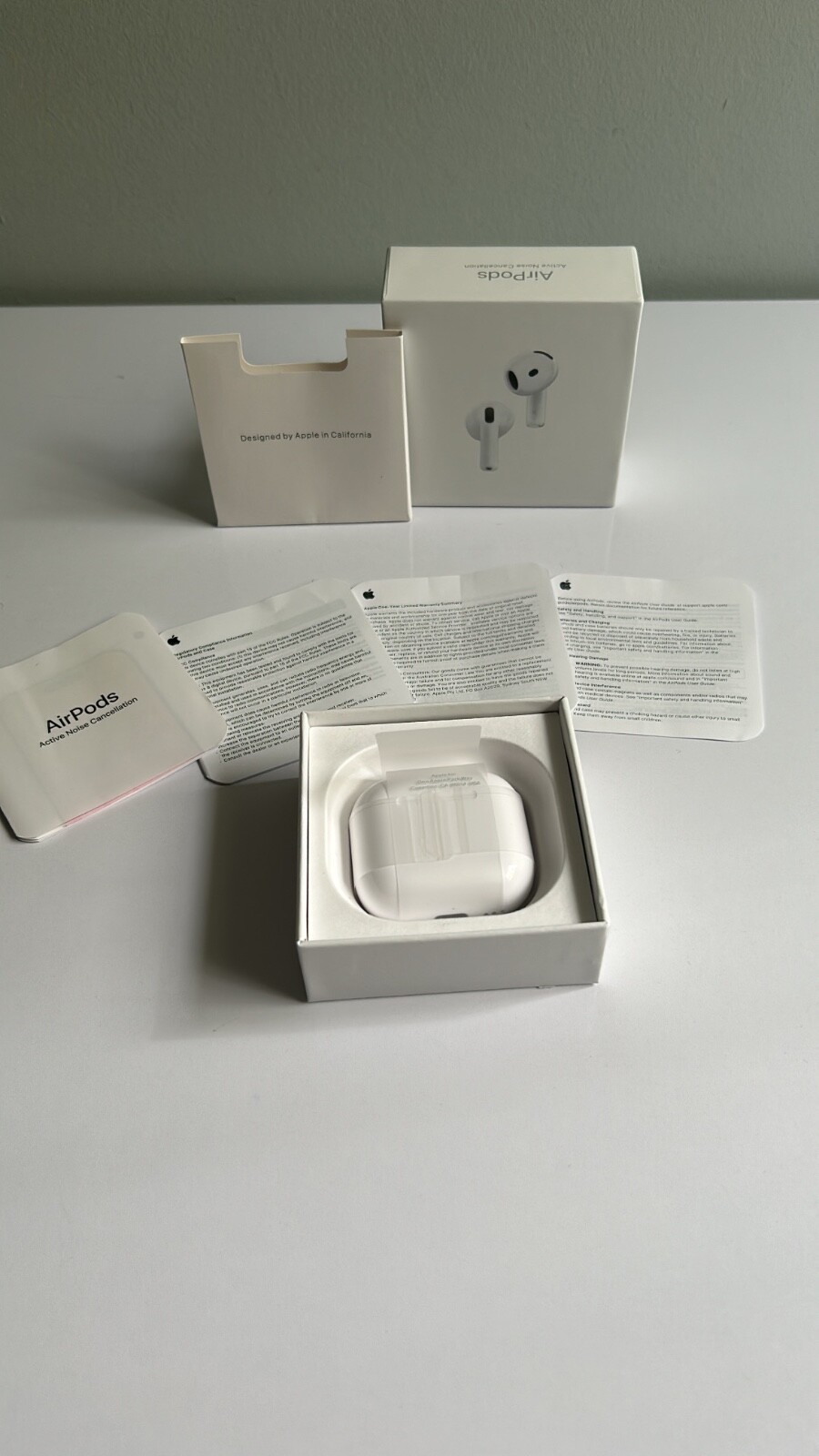 Air Pods 4th Gen With Active Noise Cancellation