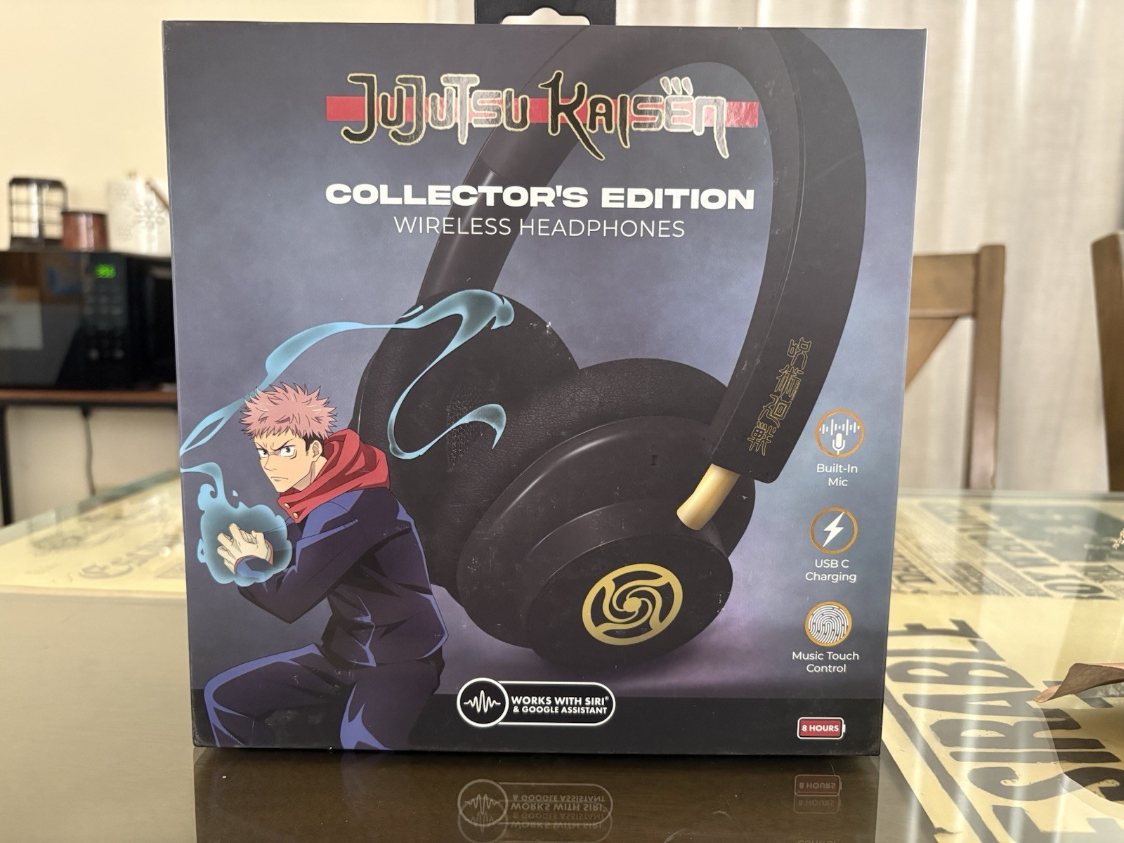 Brand New Jujutsu Kaisen Collector’s Edition Wireless Headphones w/ Bluetooth