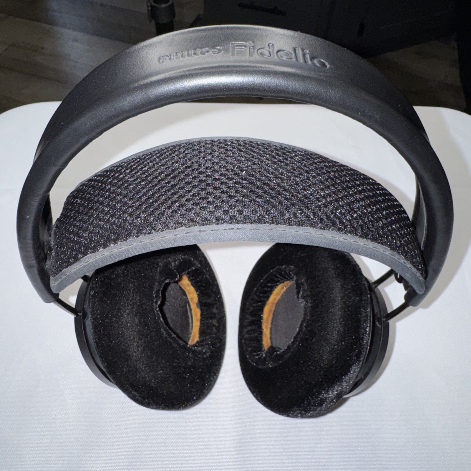 HD Philips Fidelio X2 50MM High Power Neodymium Headphone Black Tested Works 🔥