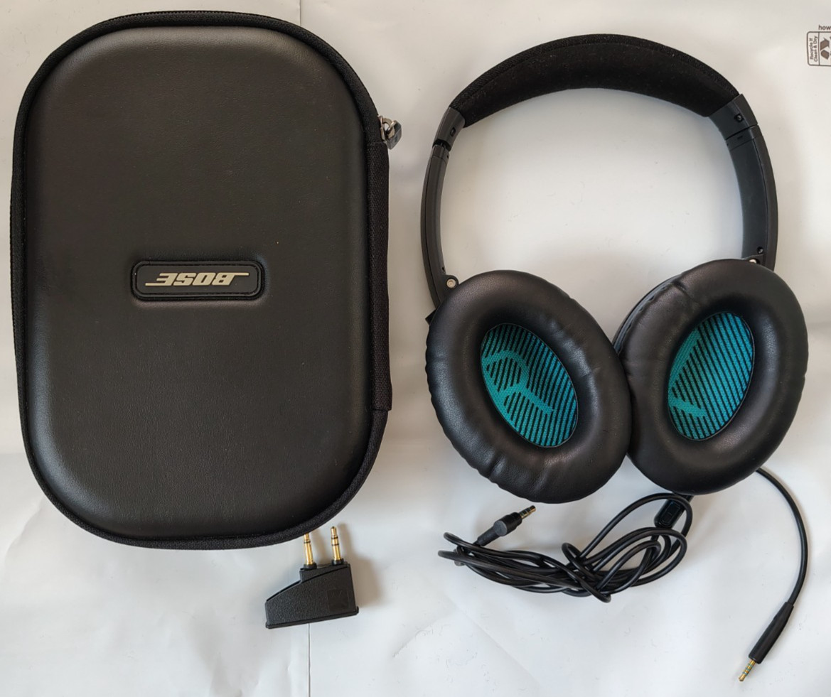 Bose QuietComfort QC25 Wired Noise Cancelling Headphones No Bluetooth