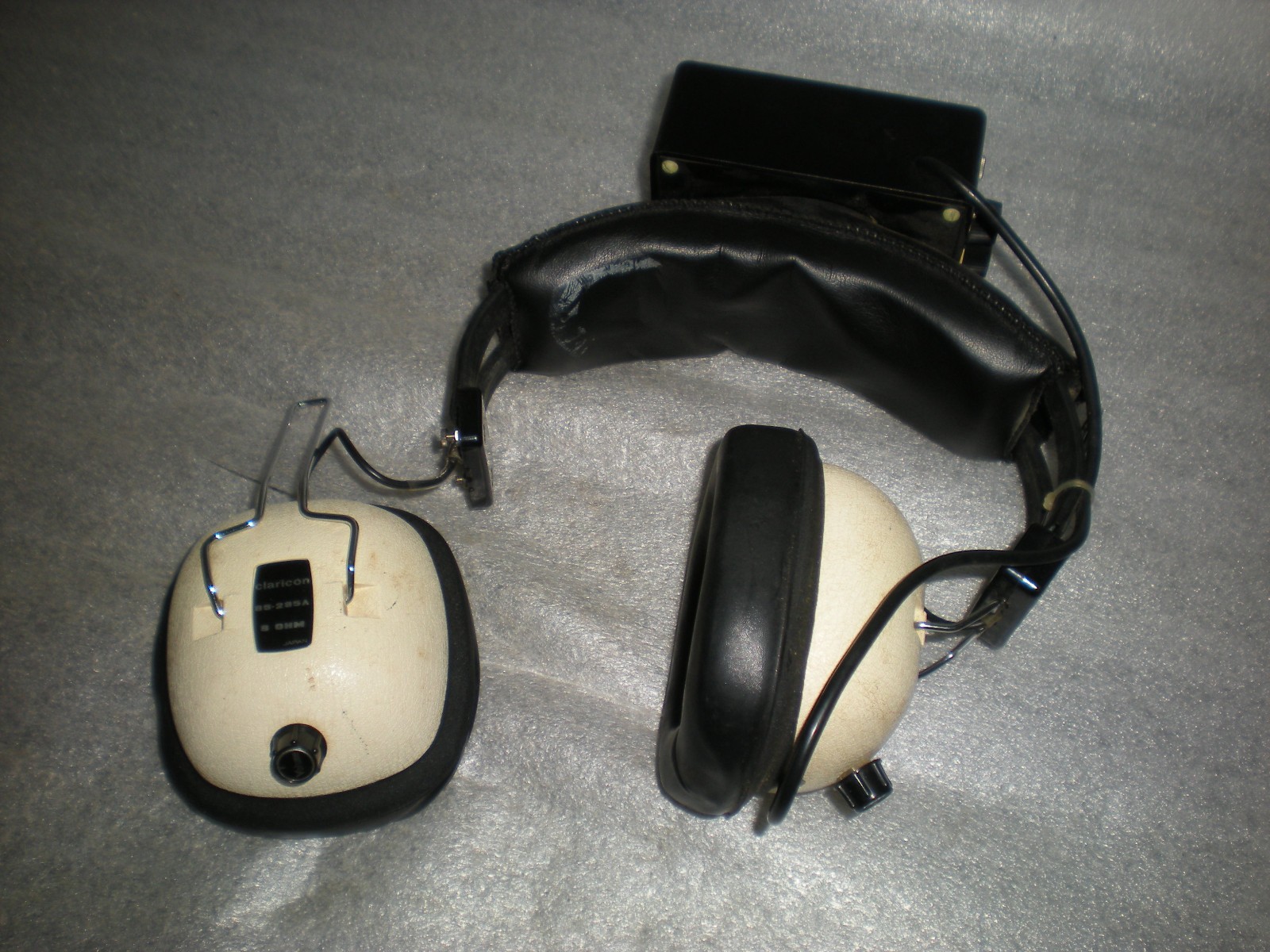 Rare J & J Enterprises ELECTROENCEPHALOPHONE Claricon EEP-4A Headphones 85-285A