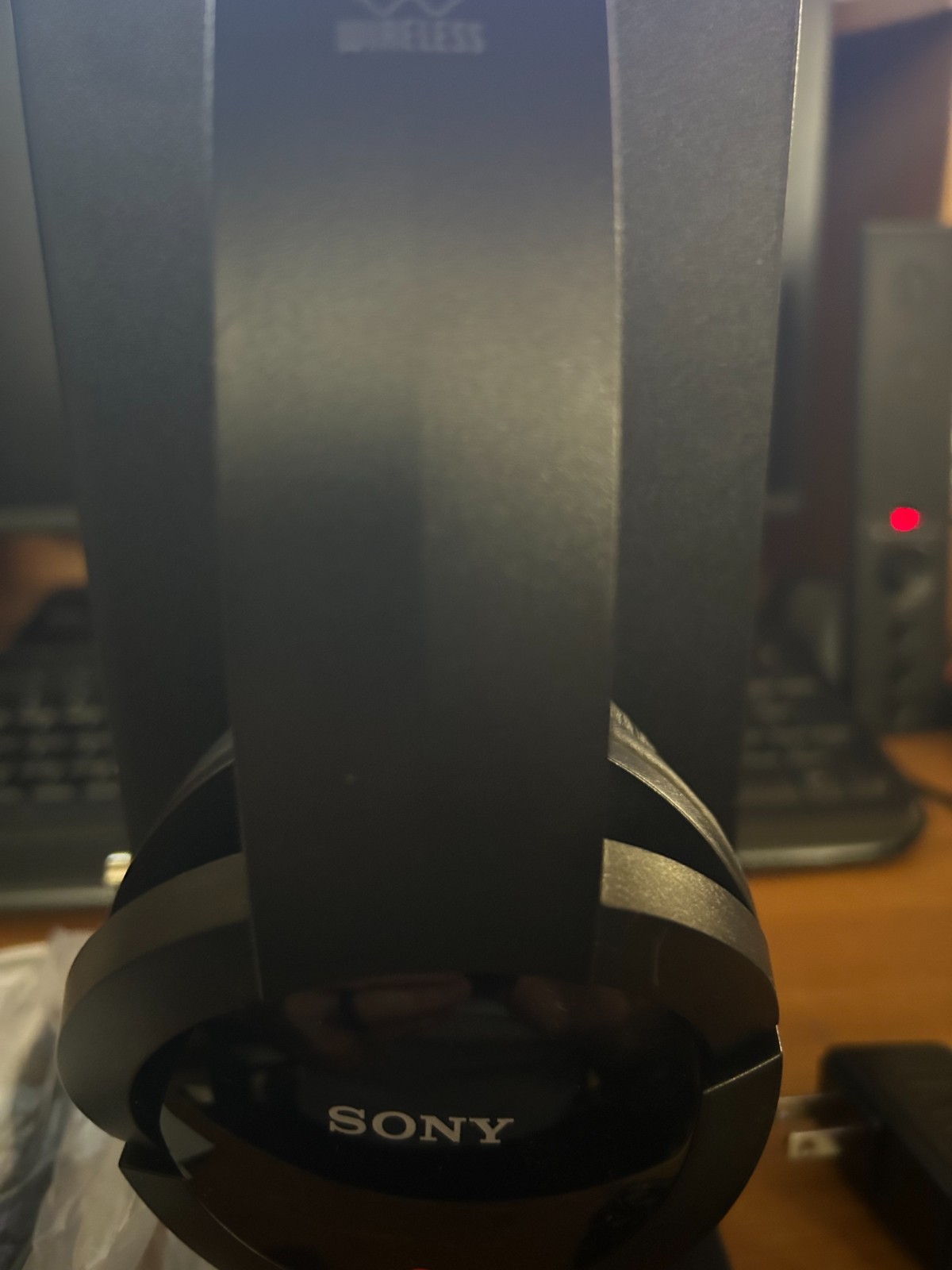 Sony Wireless Over Ear Headphones Black MDR-RF985RK