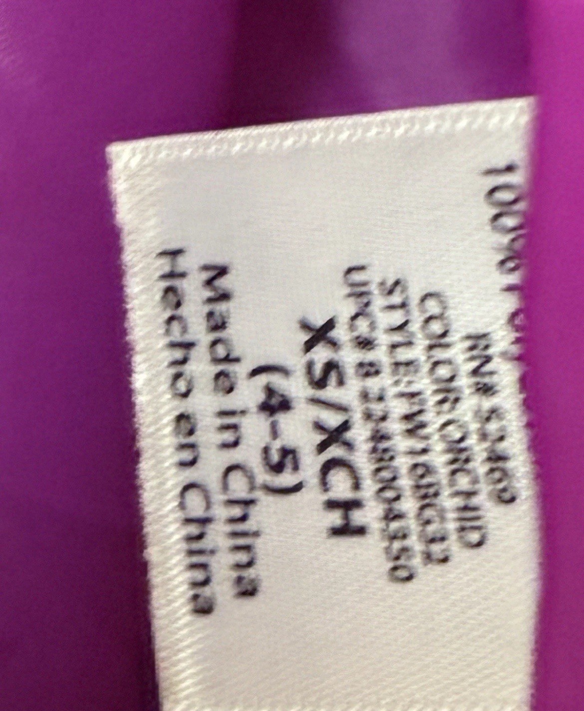 Snow Ski Overall Pants, Purple Size XS. Used For Girls
