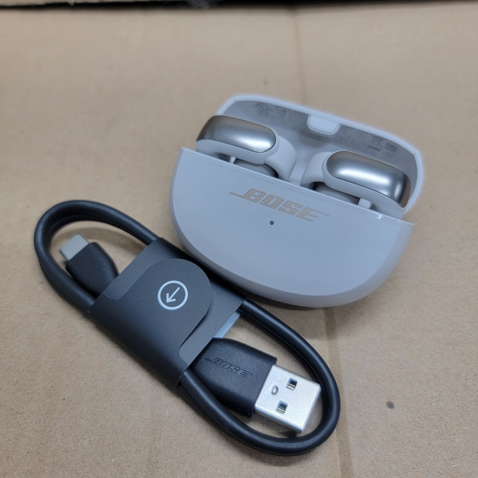 Bose Ultra Open Ear Design Earbuds True Wireless Bluetooth Open-Ear White