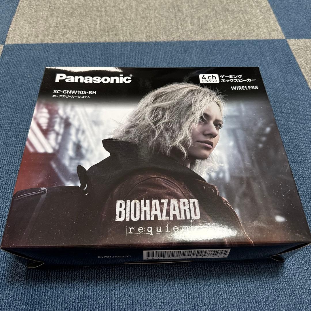 Panasonic Gaming Neck Speaker SC-GNW10S-BH Resident Evil Requiem Edition NEW