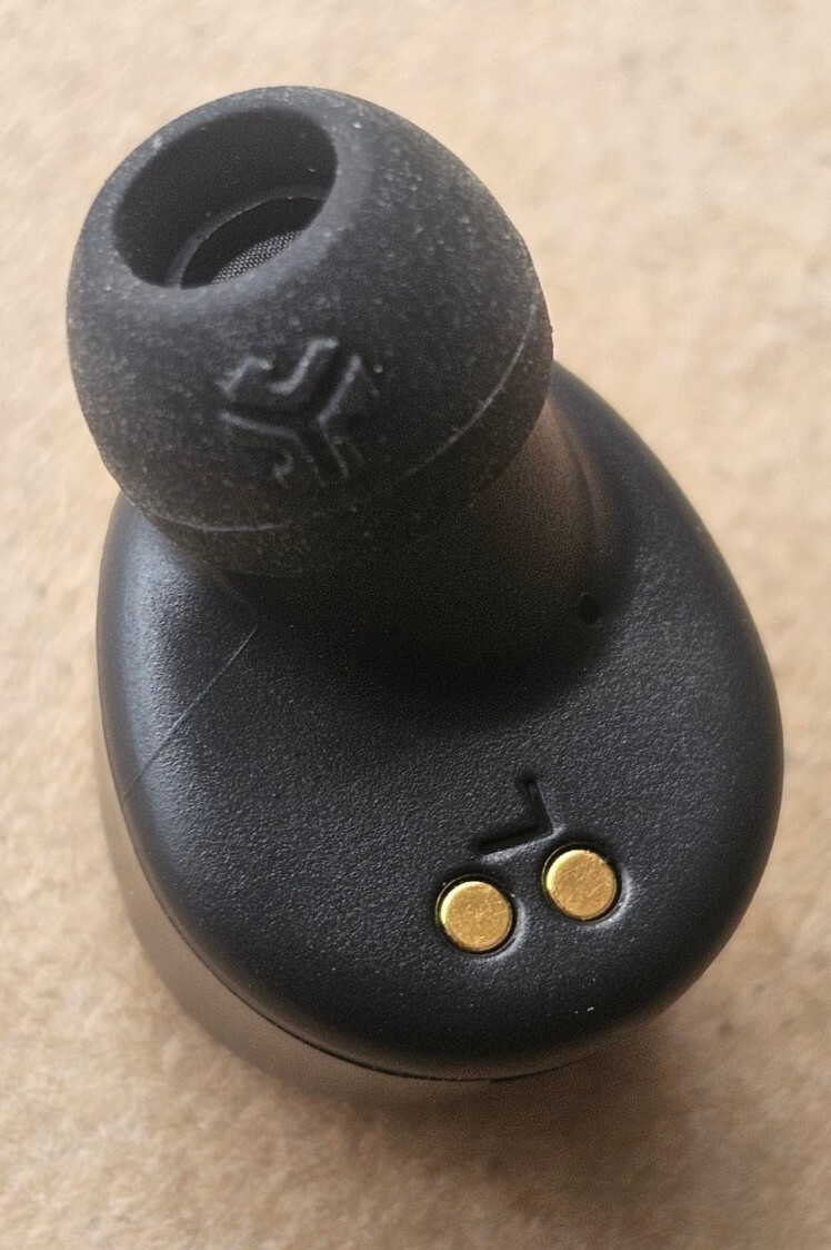 JLab JBuds Air “ICON”True Wireless Earbuds LEFT SIDE ONLY – Black/Gold.