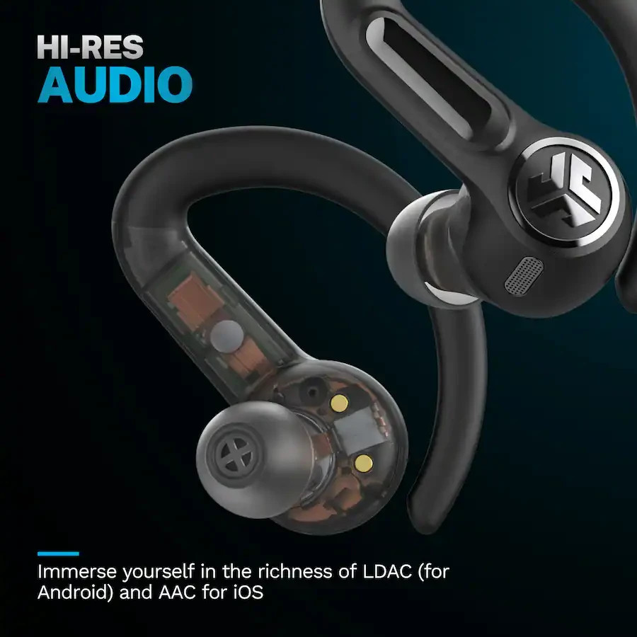 JLab Epic Air Sport ANC 3 Active Noise Canceling Wireless Bluetooth Earbuds