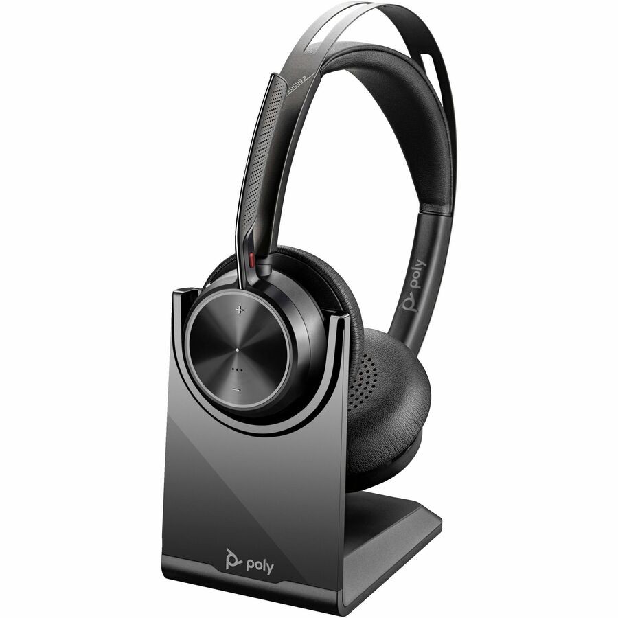 Poly Voyager Focus 2 USB-C-C Headset + USB-C/A Adapter