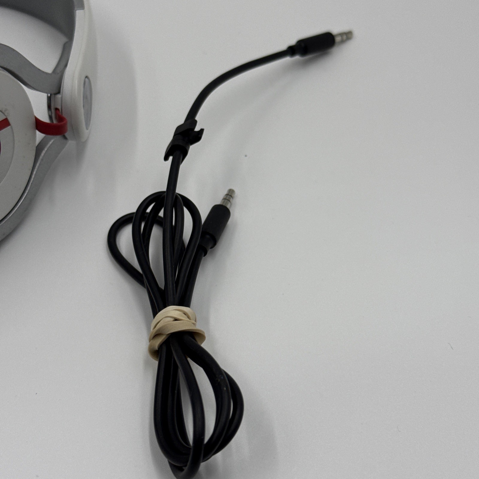Beats by dr. dre Mixr Mixer Headphones White Tested Working (Read Desc)