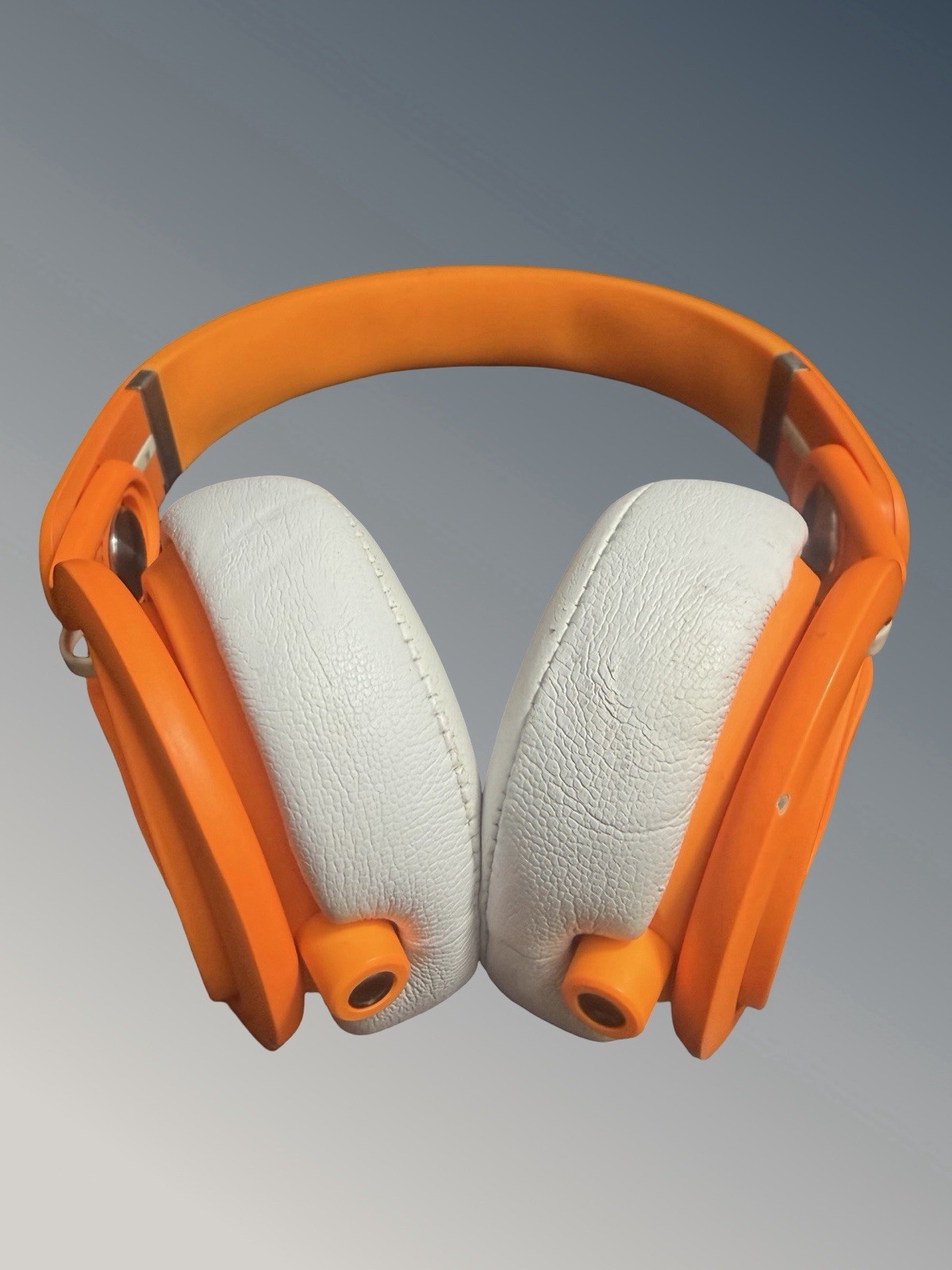 Beats by Dr. Dre Mixr On Ear Wired Headphones Neon Orange Good Condition!