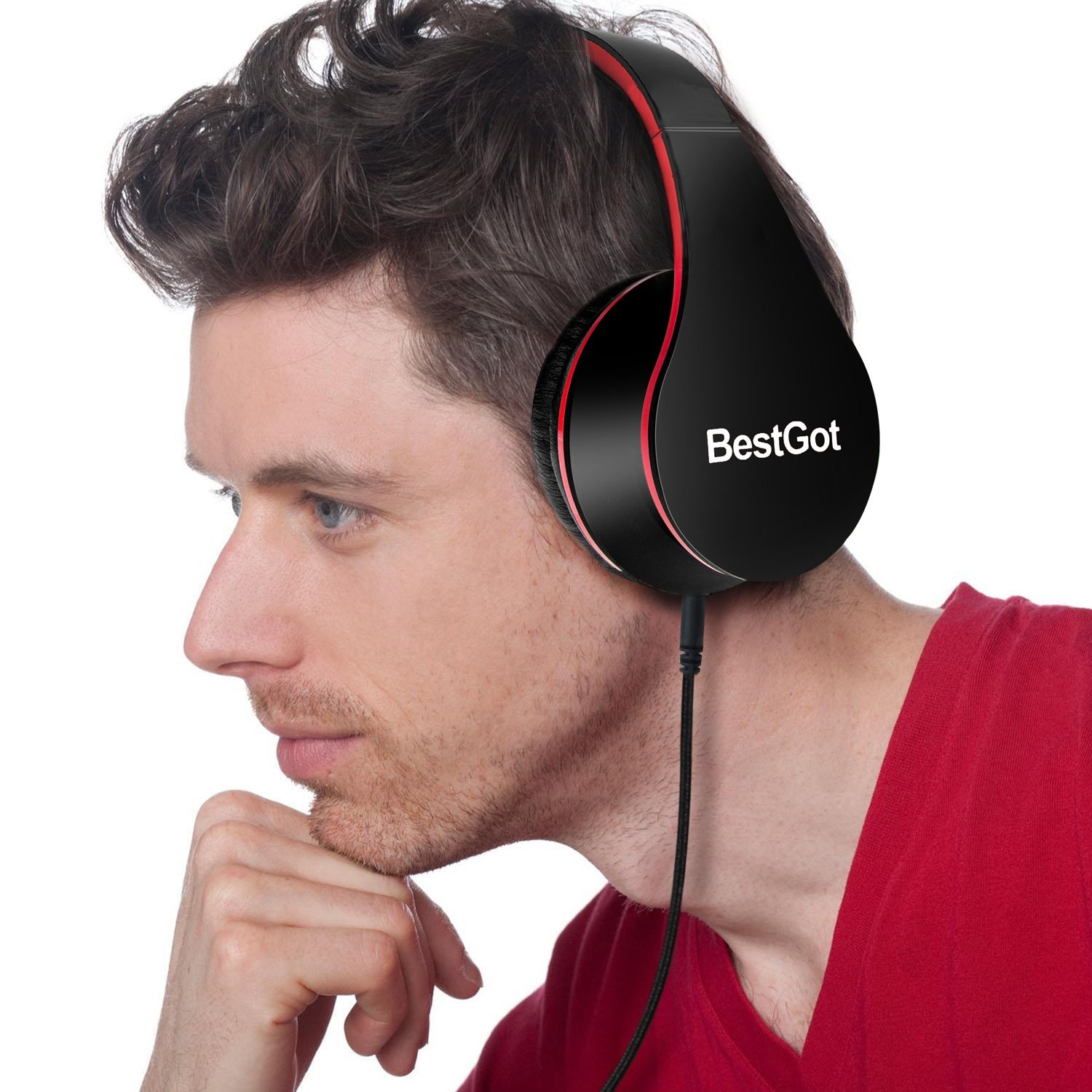 Kids Headphones BG6002 Children Headphones for Kids Boys Adult with Microphon…