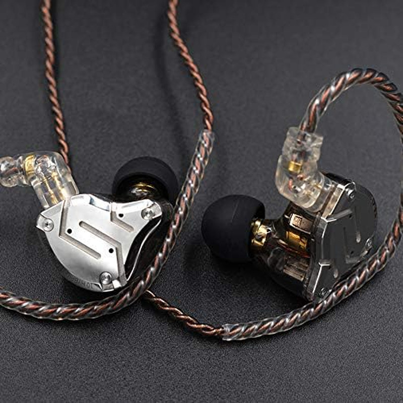 KZ ZS10 Pro in Ear Monitor, 4BA+1DD Hybrid Driver IEM Earphones, Hifi Gaming Ear