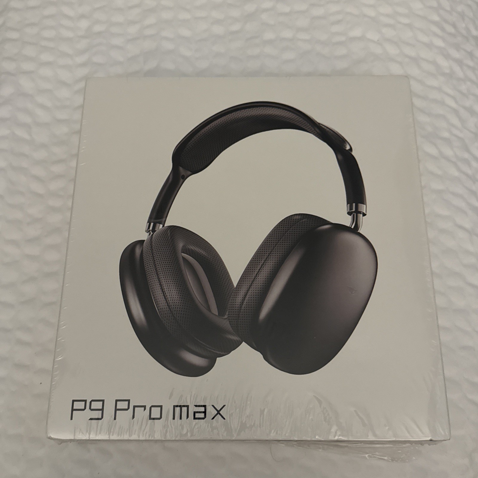 P9 Pro Max Wireless Bluetooth Headphones Black Over Ear Noise Cancelling Mic